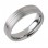 6MM Tungsten Steel Wedding Band with Polished Groove