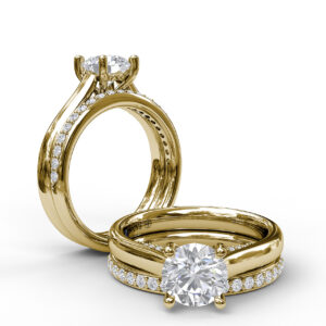 Love Forever Solitaire With Surprise Diamonds Engagement Ring