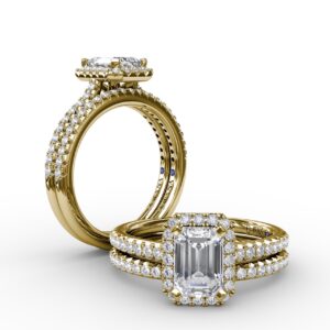 Emerald Cut Diamond Ring