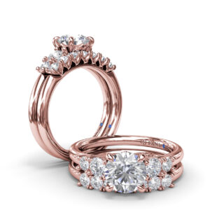 Strong and Striking Diamond Engagement Ring