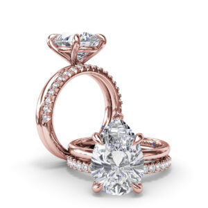 Five Prong Engagement Ring