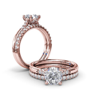 Sophisticated Diamond Engagement Ring