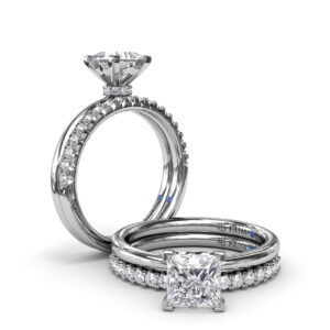 Princess-Cut Diamond Engagement Ring